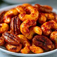 Spicy Nut Snack Mix in 20 Minutes