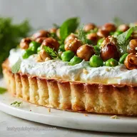 Spring meals: Flaky Tart with Lemon Ricotta Fresh Peas