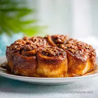 Sticky Bun Cake: Buttery and Pecan Glazed