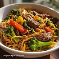 Beef Stir Fry with Noodles Ready in 30 Min: Silky