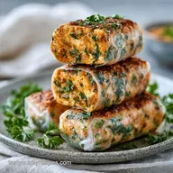 Tofu Summer Rolls in 50 Minutes