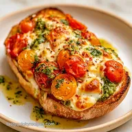 Tomato Mozzarella Sandwich in 15 Minutes