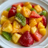Tropical Beach Fruit Salad: Zesty and Refreshing