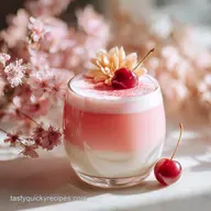 Valentines Drinks Alcoholic: Pink Raspberry Elderflower Sparkler in 5 Minutes