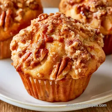 Apple Pecan Muffins in 38 Minutes Recipe Card