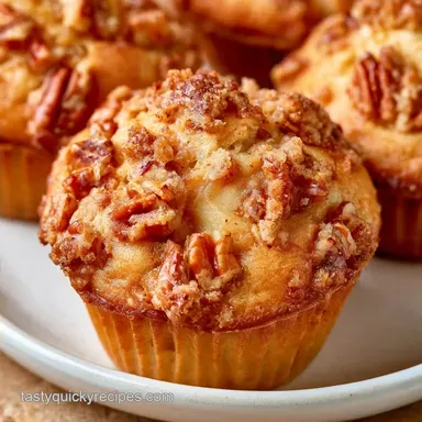 Apple Pecan Muffins in 38 Minutes