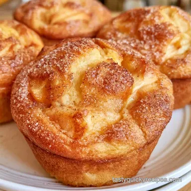 Apple Snickerdoodle Muffins in 40 Minutes Recipe Card