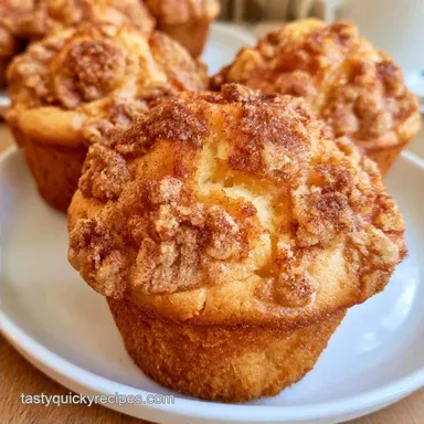 Apple Streusel Muffins in 40 Minutes