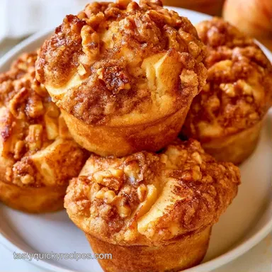 Apple Walnut Muffins in 32 Minutes Recipe Card