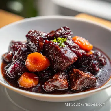 Beef Bourguignon Recipe in 3 Hours
