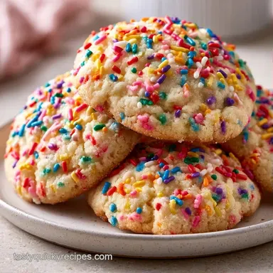 Sprinkle Sugar Cookies in 26 Minutes Recipe Card