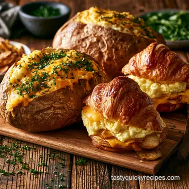 9 Baked Potato and Breakfast Sandwich Recipes