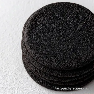 Black Cap Sugar Cookies with Black Cocoa Recipe Card