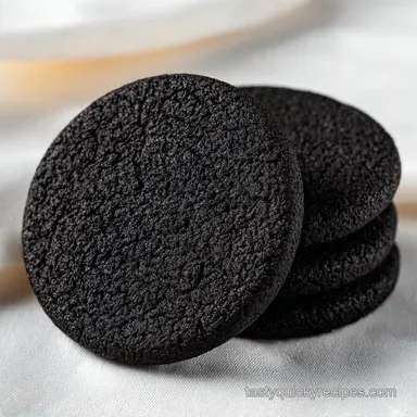 Black Cap Sugar Cookies with Black Cocoa