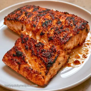 Blackened Red Snapper in 25 Minutes Recipe Card