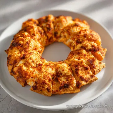 Blooming Quesadilla Ring: 30 Minute Crispy Beef Appetizer