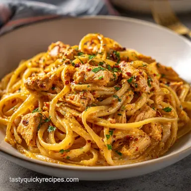Cajun Chicken Pasta with Velvety Sauce for 4