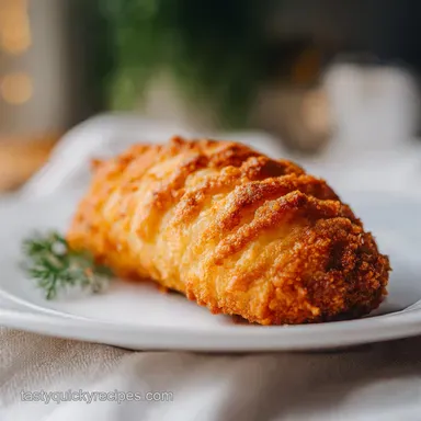 Cheese Puff Fried Chicken for 4 Servings with Crispy Crust