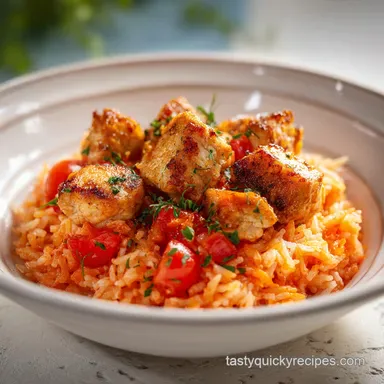 Chicken and Rice Burrito Bowl One-Pot