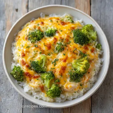 Creamy Chicken Broccoli Rice Casserole