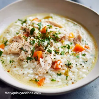 Chicken and Rice Soup for 6 Servings