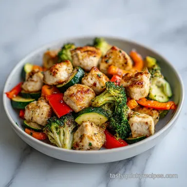 Chicken Vegetable Skillet in 35 Minutes
