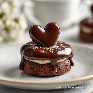 Valentines Treat with Chocolate Hearts: Crispy Dark Chocolate