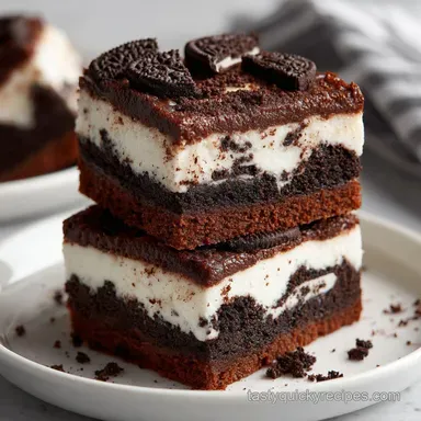 Oreo Cheesecake Brownie Trifle for 12