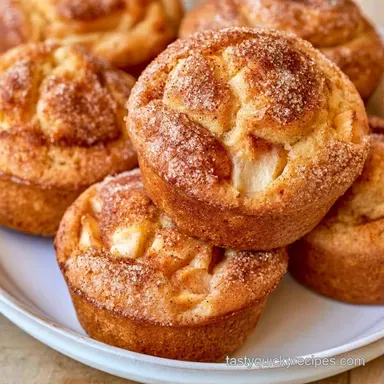 Cinnamon Apple Muffins in 37 Minutes Recipe Card