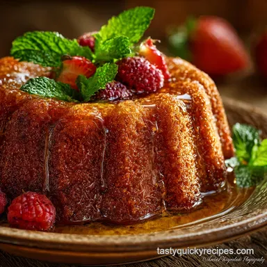 Bacardi Rum Cake: The Classic Golden Rum Drenched Bundt Cake Recipe