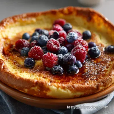 Hootenanny: Easy Baked Pancake Recipe for a Puffy Breakfast