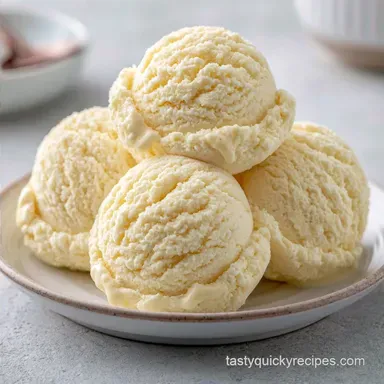 Creamy Vanilla Ice Cream in 40 Minutes