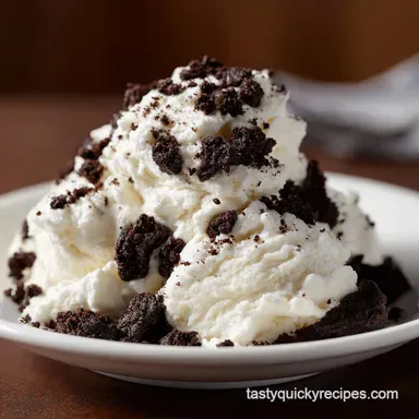 Cookies and Cream Mousse in 40 Minutes Recipe Card