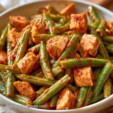 Crack Green Beans for 6 Servings: Tender Recipe Card