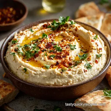 Garlic Hummus No Tahini: The Ultimate Creamy, Silky Dip Recipe