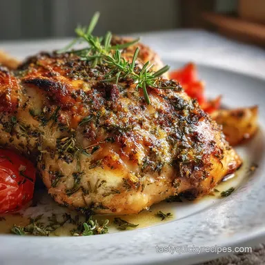 Creamy Herb Chicken Recipe in 30 Minutes Recipe Card