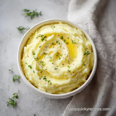 Creamy Mashed Potatoes Recipe for 8 Servings