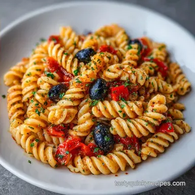 Creamy Pasta Salad Recipe in 20 Minutes