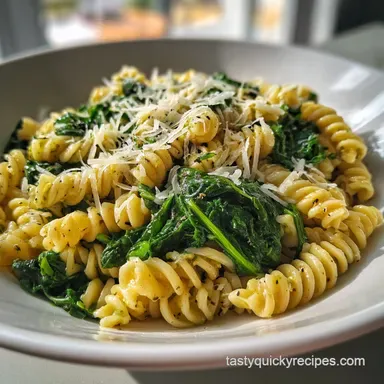 Creamy Spinach Pasta Recipe in 20 Minutes: Silky