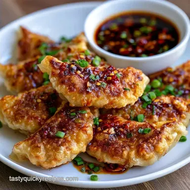 Crispy Air Fryer Dumplings in 11 Minutes