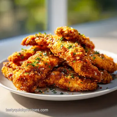 Chicken Tenders Recipe: Crispy & Juicy in 57 Min Recipe Card