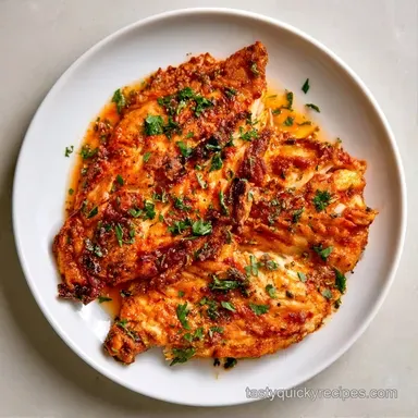 Fried Red Snapper for 4 Servings Recipe Card