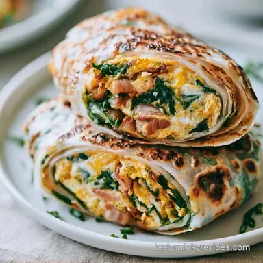 Crispy Rice Paper Breakfast Roll: 25 Min