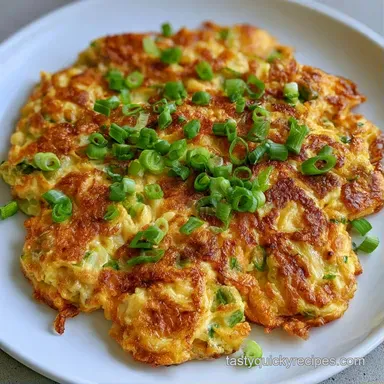 Rice Paper Omelette in 10 Minutes Recipe Card