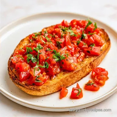 Tomato Bruschetta in 17 Minutes