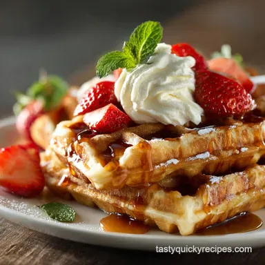 Waffle recipe without milk: Ultra-Crispy Creamy Dairy-Free Waffles