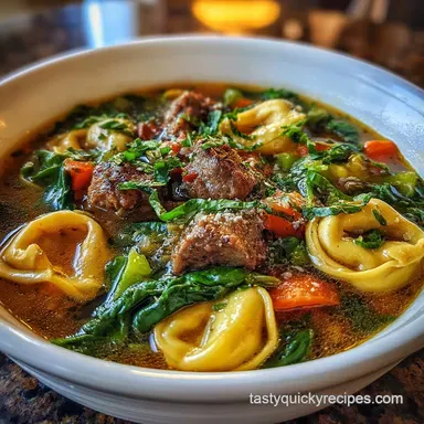 Crockpot Sausage Tortellini Soup Ready in 4 Hours 15 Minutes