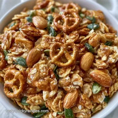 Crunchy Party Snack Mix: Party-Ready Recipe Card