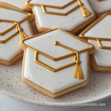 Cut Out Graduation Cookies: No-Spread