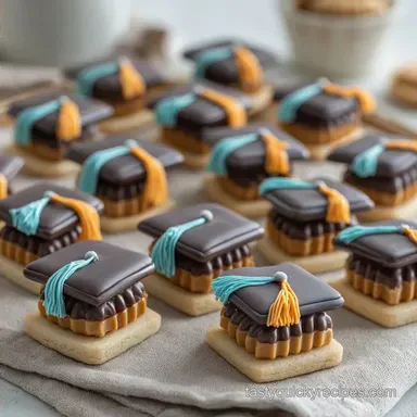 Decorated Graduation Cap Cookie Recipes for Parties